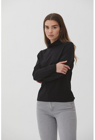 Camiseta Cuello Cisne Manga...