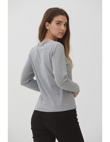 Camiseta Cuello Redondo Manga Larga