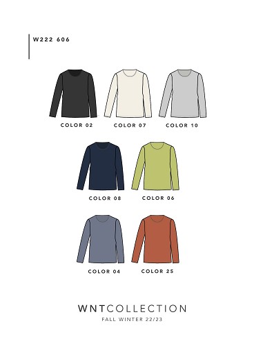 Camiseta Cuello Redondo Manga Larga