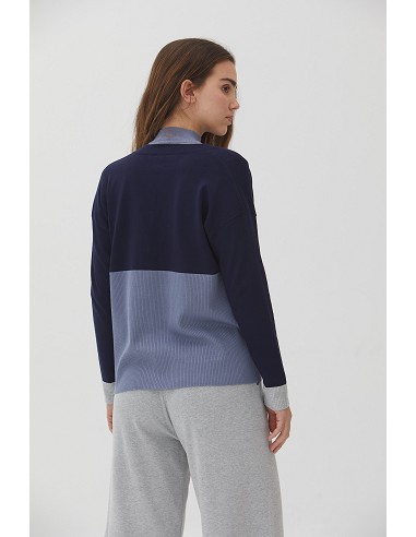 Chaqueta Color Block Detalle...