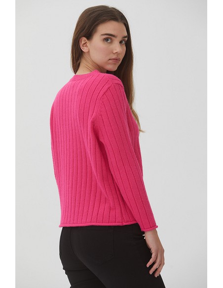 Jersey Canalé Combinado