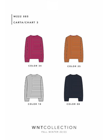 Jersey Canalé Combinado