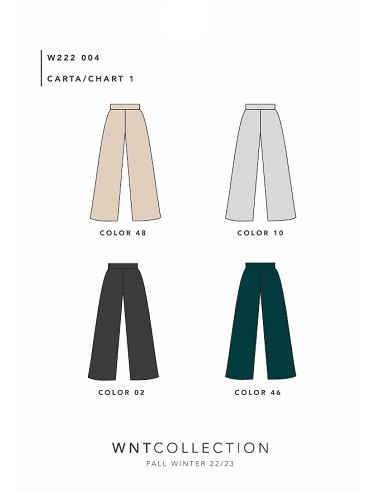 Pantalón Crop Canalé