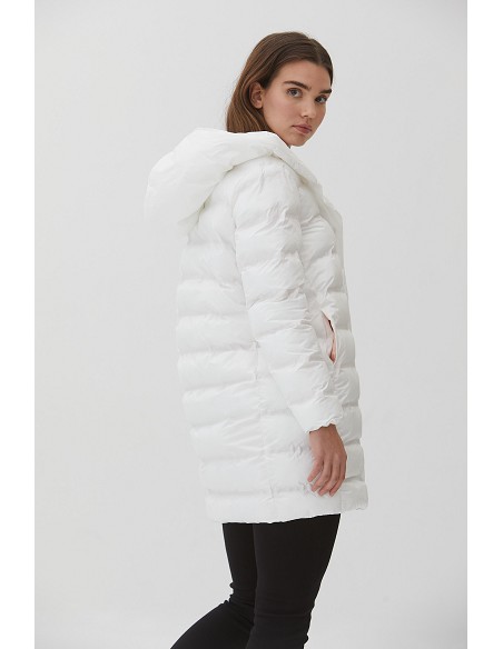 Parka Acolchada Detalle Capucha