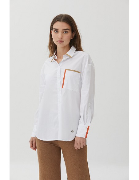 Camisa Vivos A Contraste